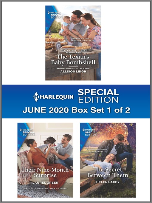 Title details for Harlequin Special Edition June 2020--Box Set 1 of 2 by Allison Leigh - Available